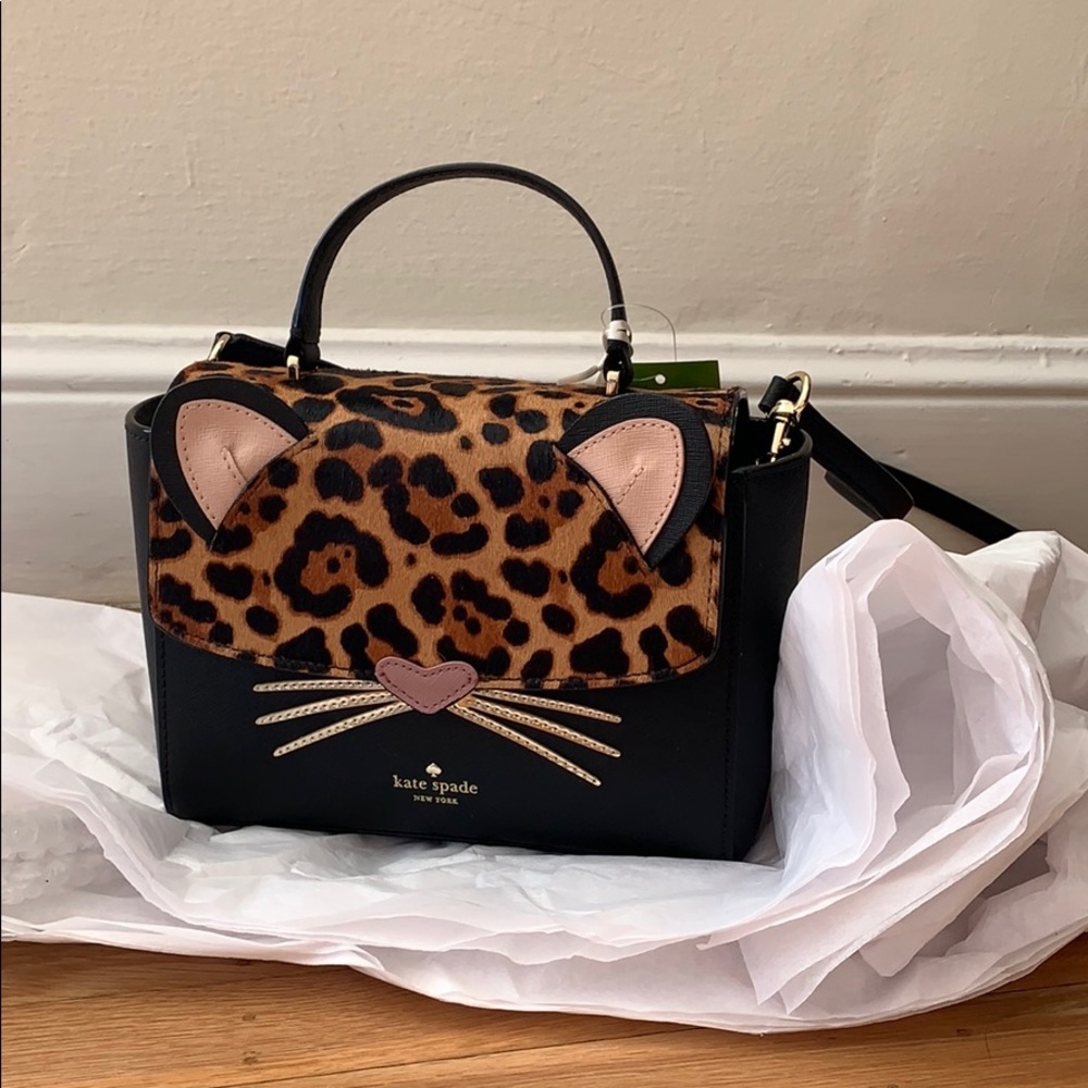 Kate Spade Leopard Kerrie crossbody bag NWT